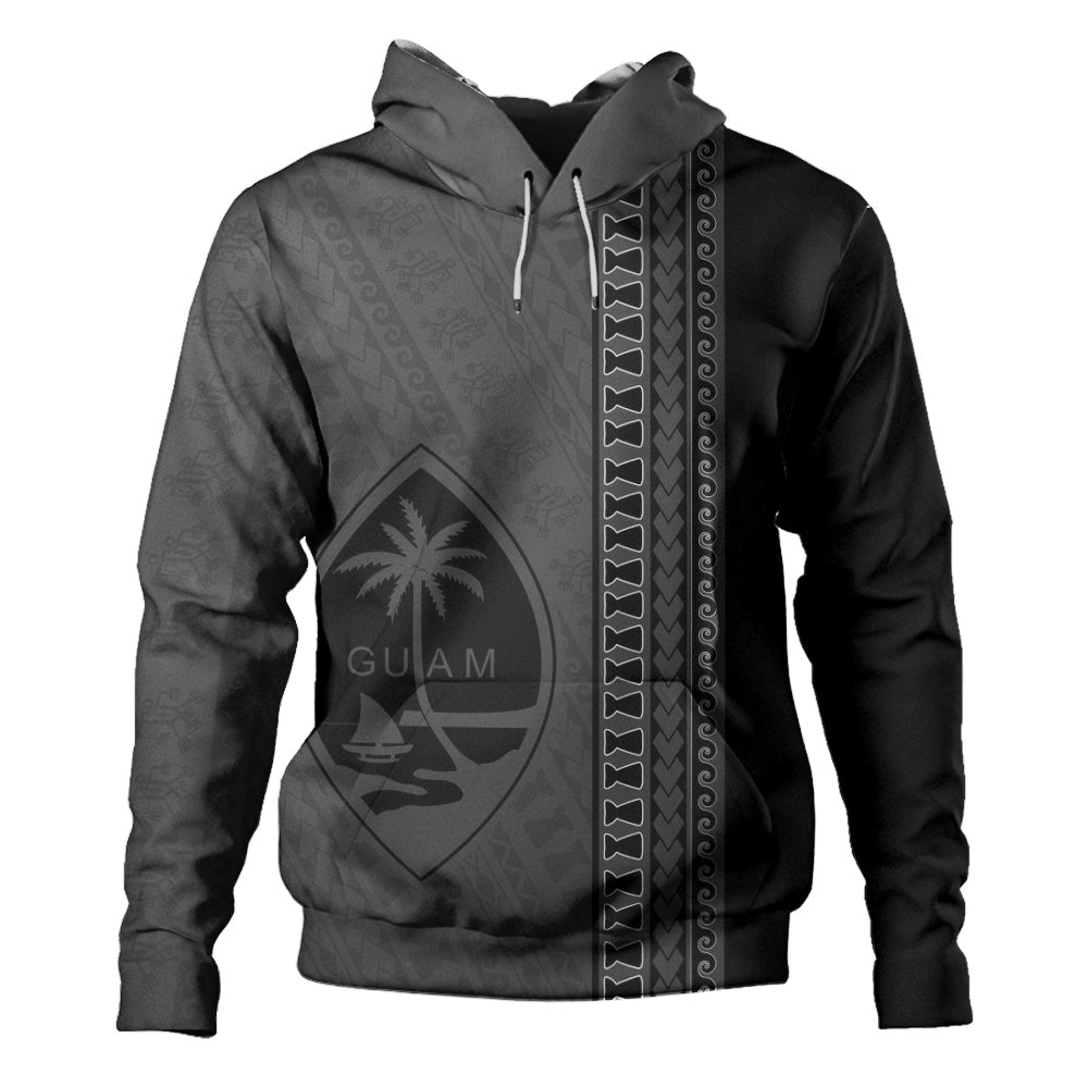 Guam Hoodie Island Crest Chamorro Tribal Heritage