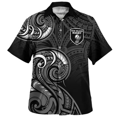 New Zealand Hawaiian Shirt Maori Koru Spirit Style