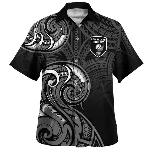 New Zealand Hawaiian Shirt Maori Koru Spirit Style