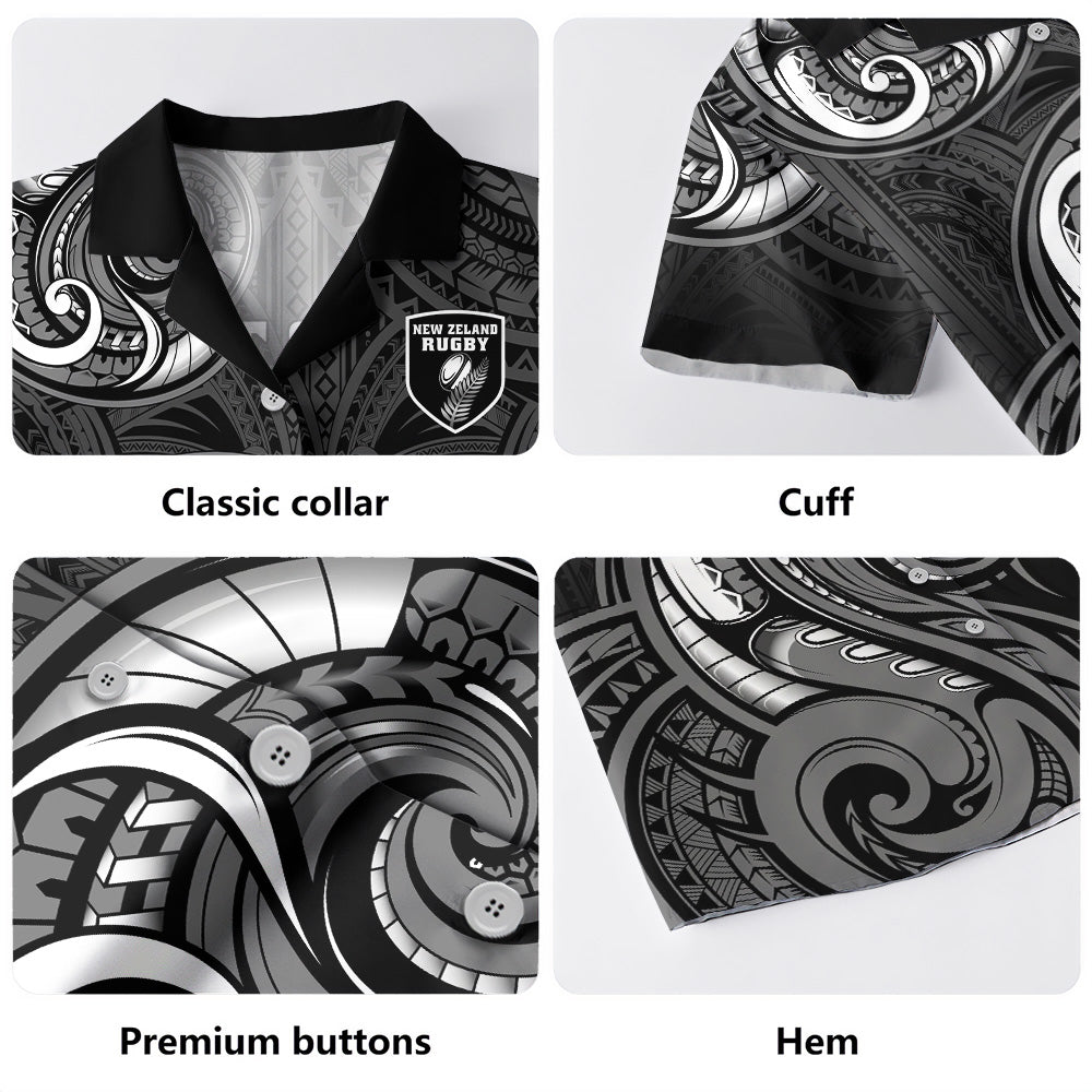 New Zealand Hawaiian Shirt Maori Koru Spirit Style