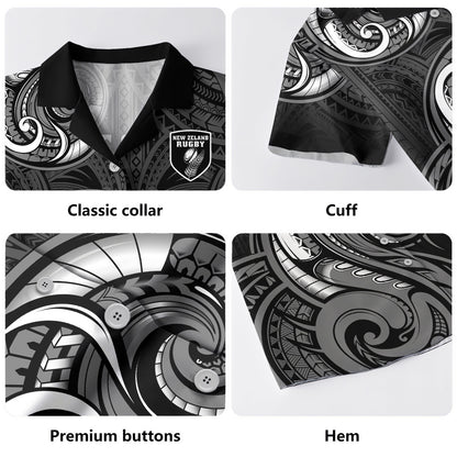 New Zealand Hawaiian Shirt Maori Koru Spirit Style