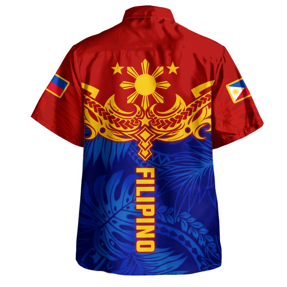 Philippines Filipinos Hawaiian Shirt Tropical Polynesian Philippines