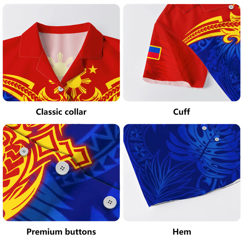 Philippines Filipinos Hawaiian Shirt Tropical Polynesian Philippines