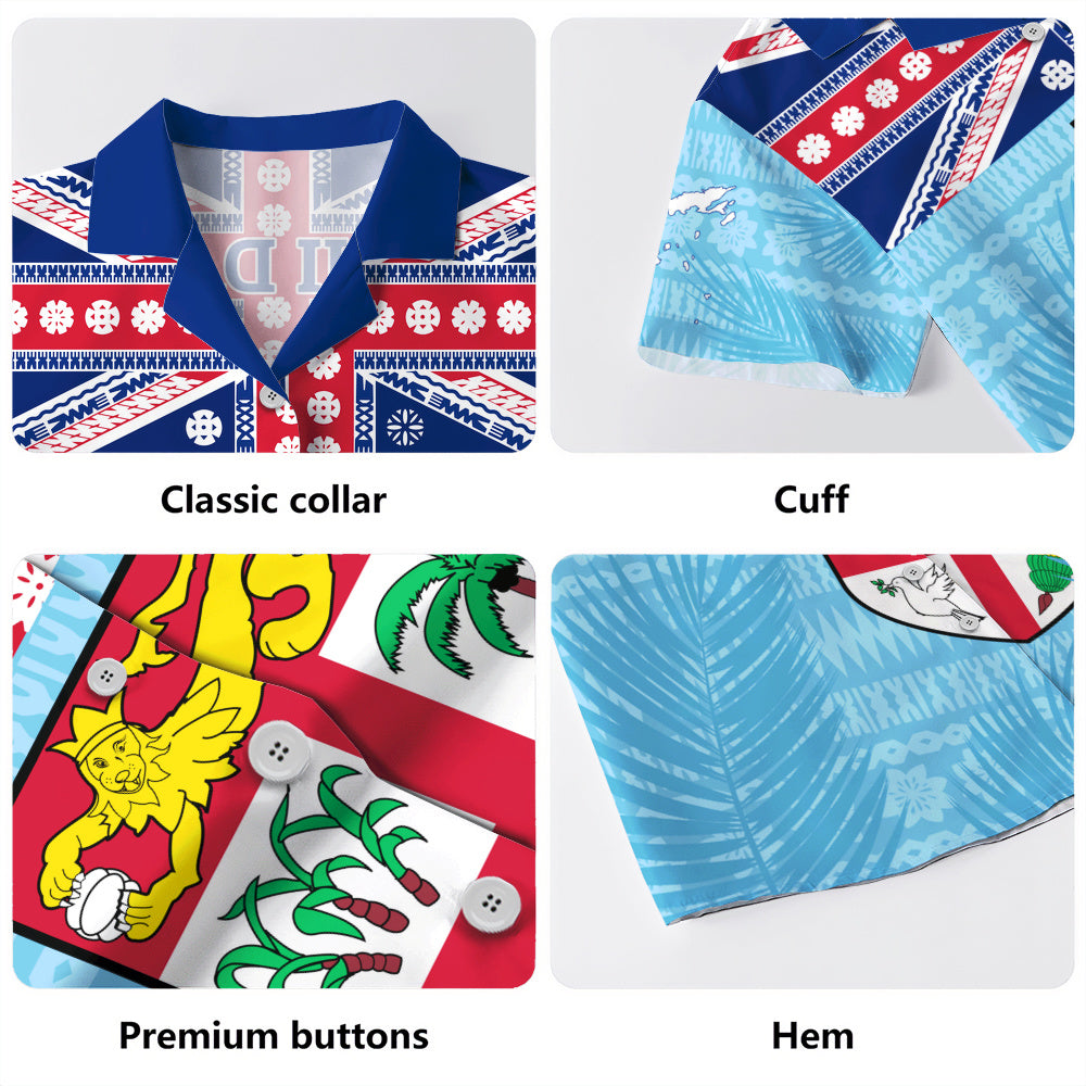 Fiji Hawaiian Shirt Fiji Day Island Crest Pride