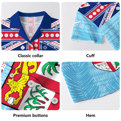 Fiji Hawaiian Shirt Fiji Day Island Crest Pride