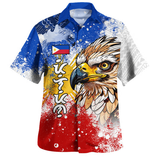 Philippines Filipinos Hawaiian Shirt Eagle Flag Warrior Pride