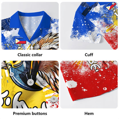 Philippines Filipinos Hawaiian Shirt Eagle Flag Warrior Pride
