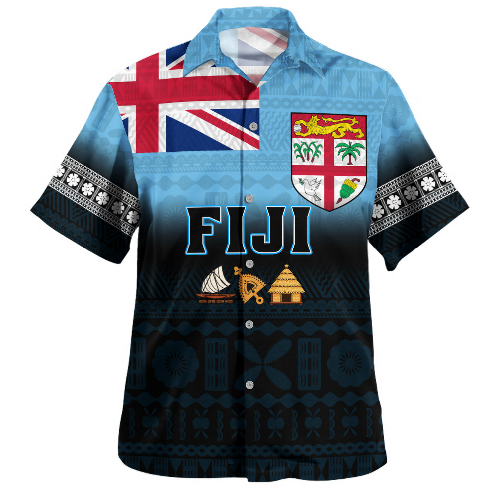 Fiji Hawaiian Shirt 679 Island Crest Tribal Pride