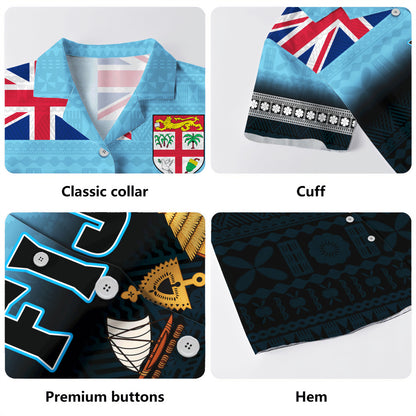 Fiji Hawaiian Shirt 679 Island Crest Tribal Pride