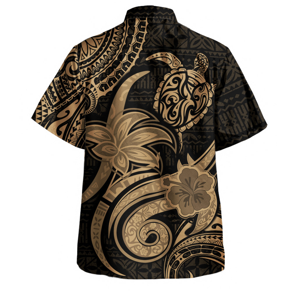 Hawaii Hawaiian Shirt Honu Turtle Hibiscus Tribal Legacy