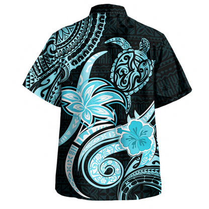 Hawaii Hawaiian Shirt Honu Turtle Hibiscus Tribal Legacy