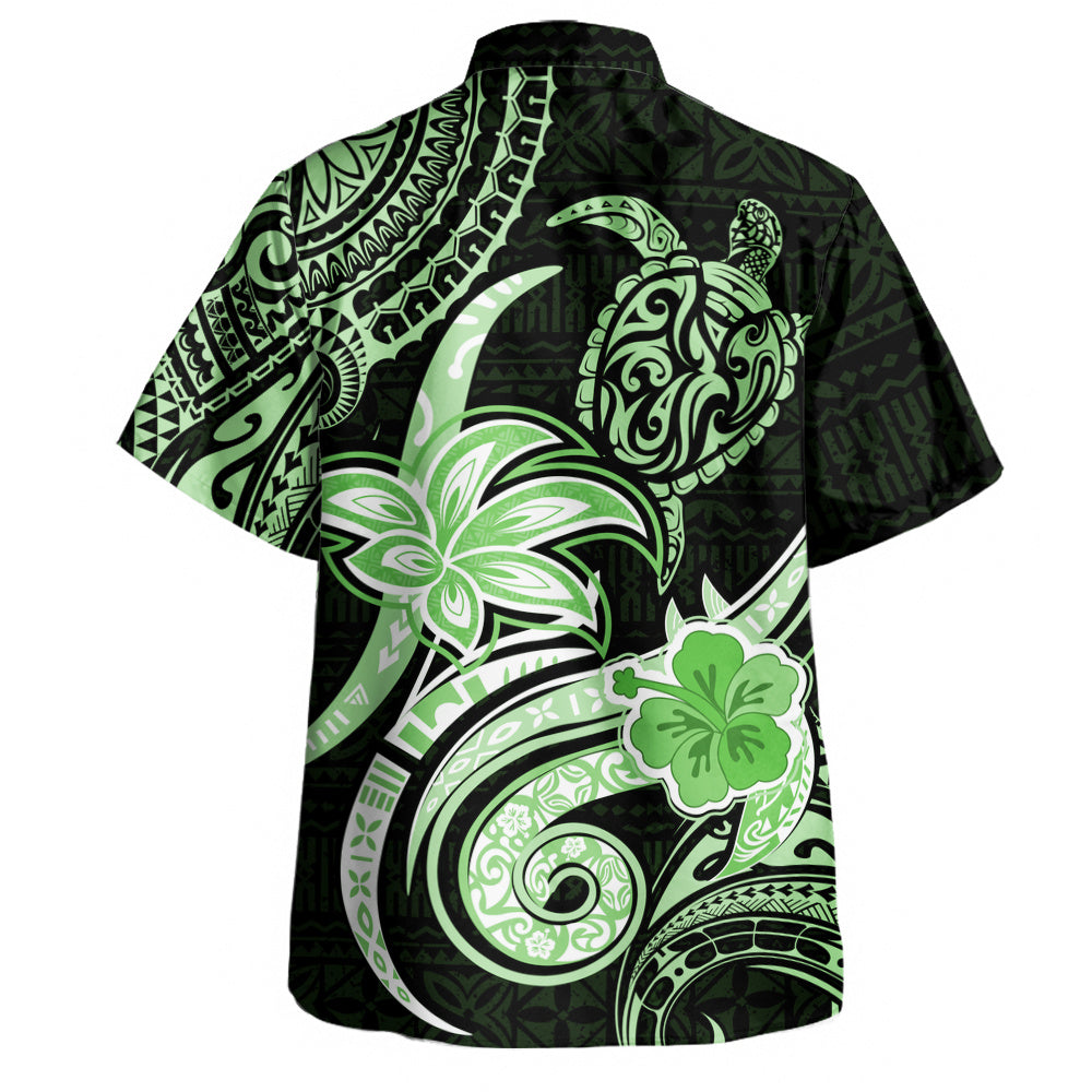 Hawaii Hawaiian Shirt Honu Turtle Hibiscus Tribal Legacy