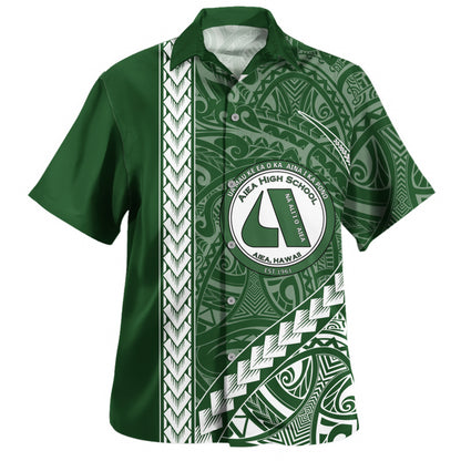 ʻAiea High School Hawaiian Shirt Tribal Polynesian Pride Style