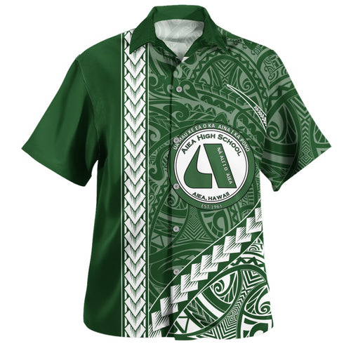 ʻAiea High School Hawaiian Shirt Tribal Polynesian Pride Style