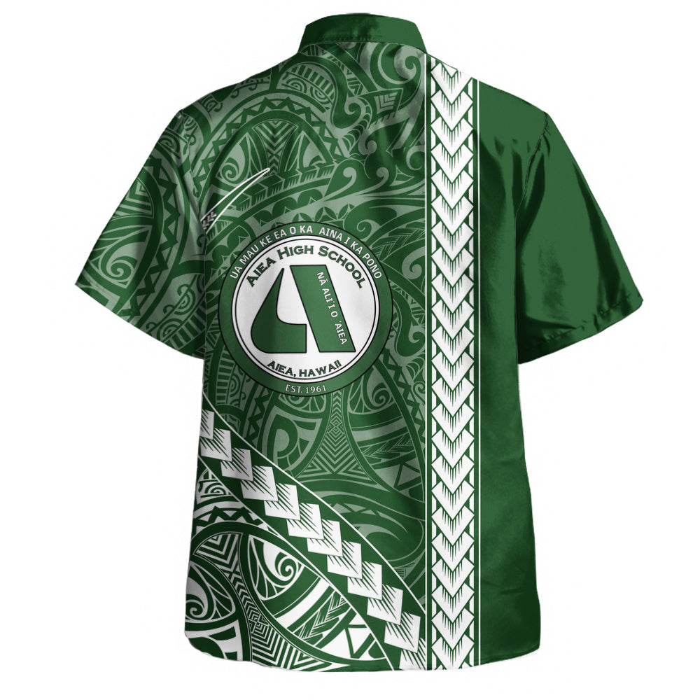 ʻAiea High School Hawaiian Shirt Tribal Polynesian Pride Style