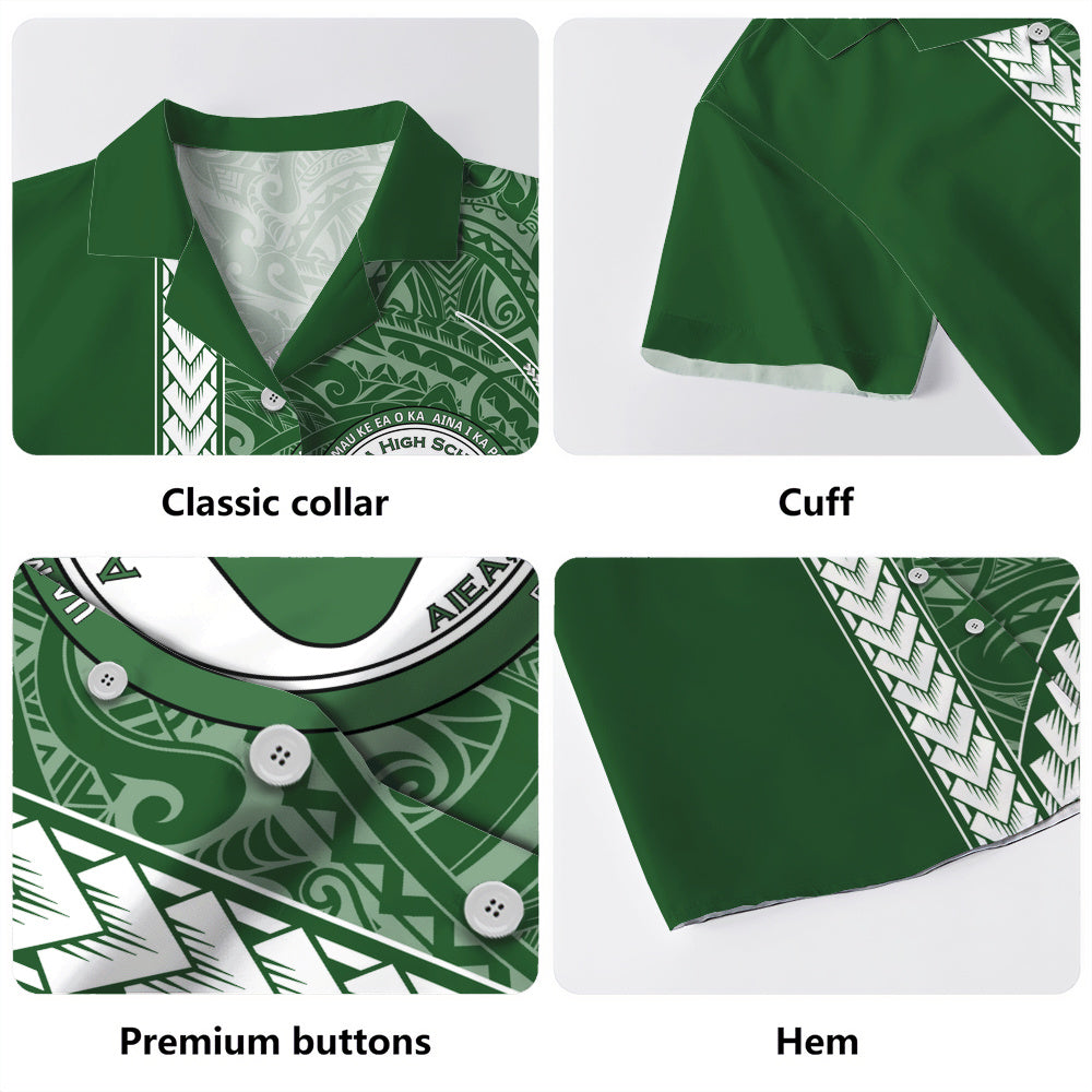 ʻAiea High School Hawaiian Shirt Tribal Polynesian Pride Style