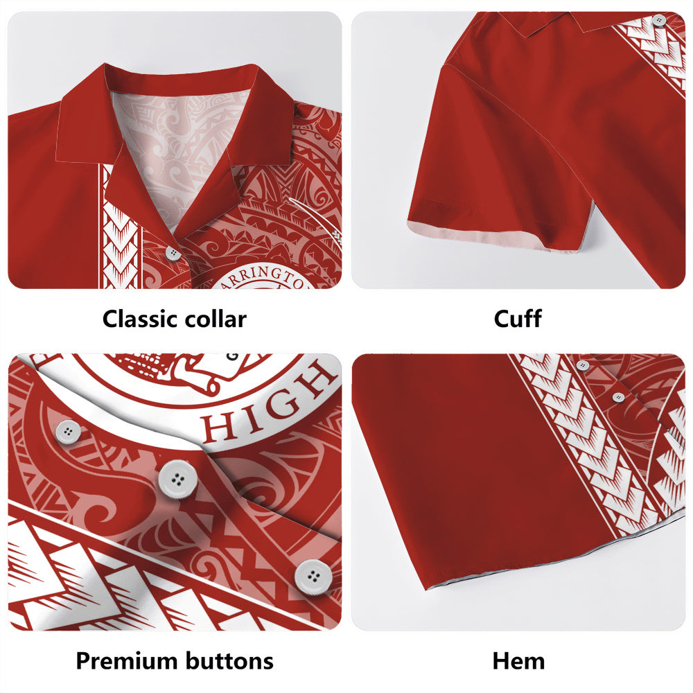 Farrington High School Hawaiian Shirt Tribal Polynesian Pride Style