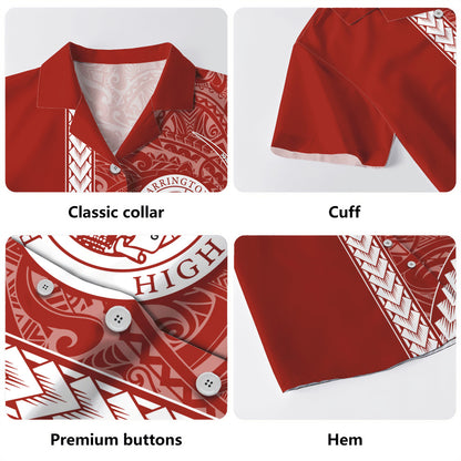 Farrington High School Hawaiian Shirt Tribal Polynesian Pride Style