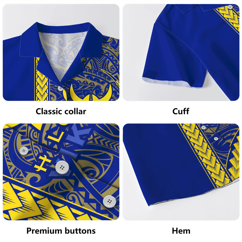 Hilo High School Hawaiian Shirt Tribal Polynesian Pride Style