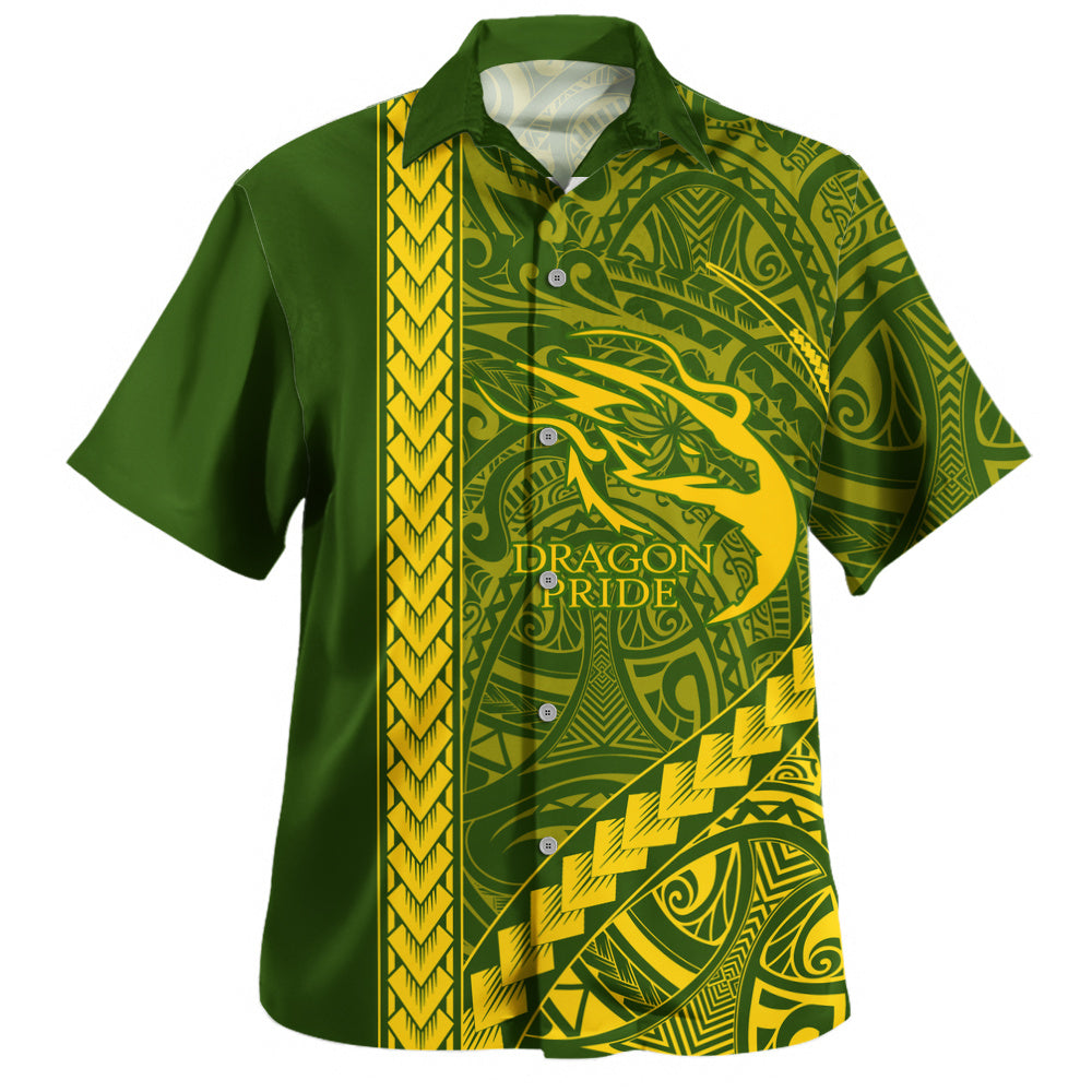 Honokaʻa High & Intermediate School Hawaiian Shirt Tribal Polynesian Pride Style