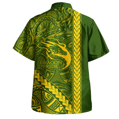 Honokaʻa High & Intermediate School Hawaiian Shirt Tribal Polynesian Pride Style