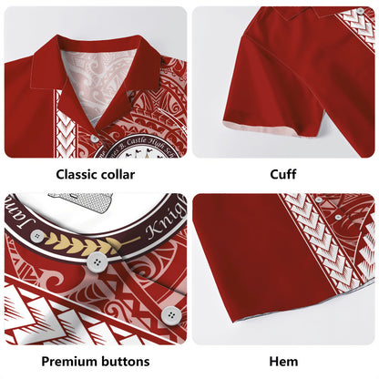 James B. Castle High School Hawaiian Shirt Tribal Polynesian Pride Style