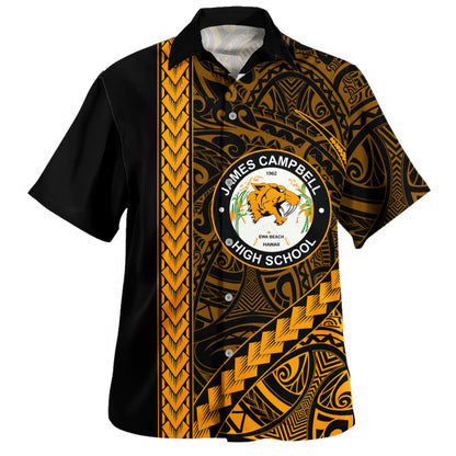 James Campbell High School Hawaiian Shirt Tribal Polynesian Pride Style