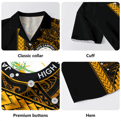 James Campbell High School Hawaiian Shirt Tribal Polynesian Pride Style