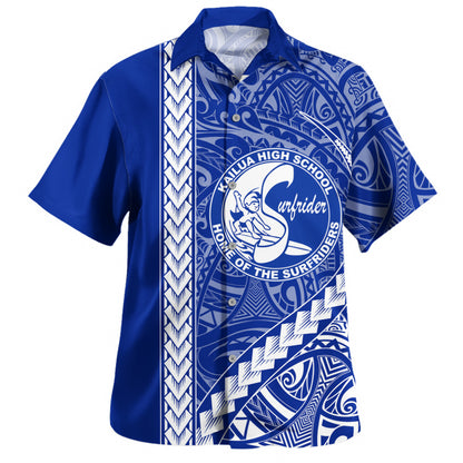 Kailua High School Hawaiian Shirt Tribal Polynesian Pride Style
