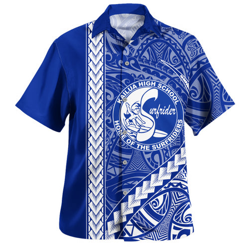 Kailua High School Hawaiian Shirt Tribal Polynesian Pride Style