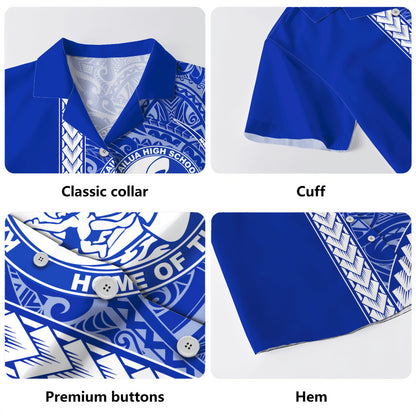 Kailua High School Hawaiian Shirt Tribal Polynesian Pride Style