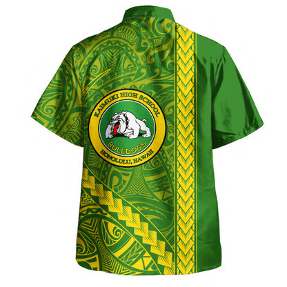 Kaimuki High School Hawaiian Shirt Tribal Polynesian Pride Style
