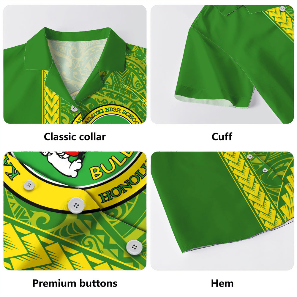 Kaimuki High School Hawaiian Shirt Tribal Polynesian Pride Style