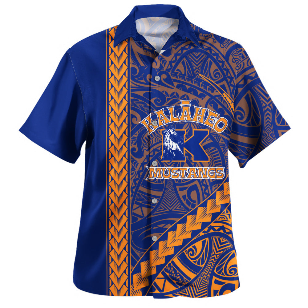 Kalaheo High School Hawaiian Shirt Tribal Polynesian Pride Style