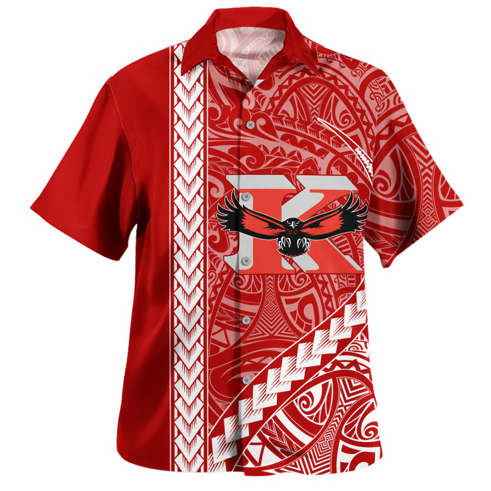 Kauai High School Hawaiian Shirt Tribal Polynesian Pride Style