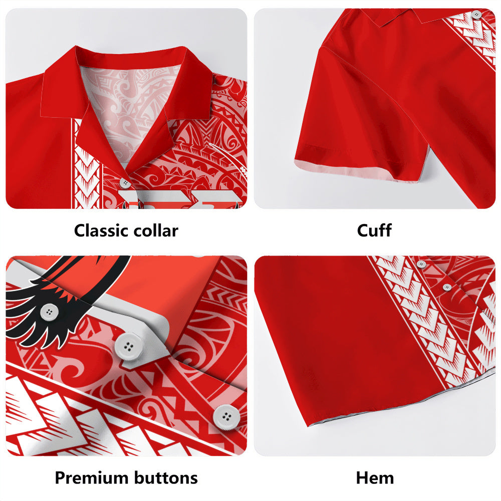 Kauai High School Hawaiian Shirt Tribal Polynesian Pride Style