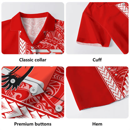 Kauai High School Hawaiian Shirt Tribal Polynesian Pride Style