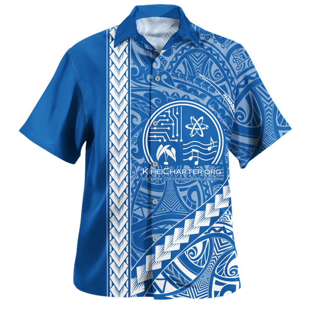 Kihei Charter School Hawaiian Shirt Tribal Polynesian Pride Style