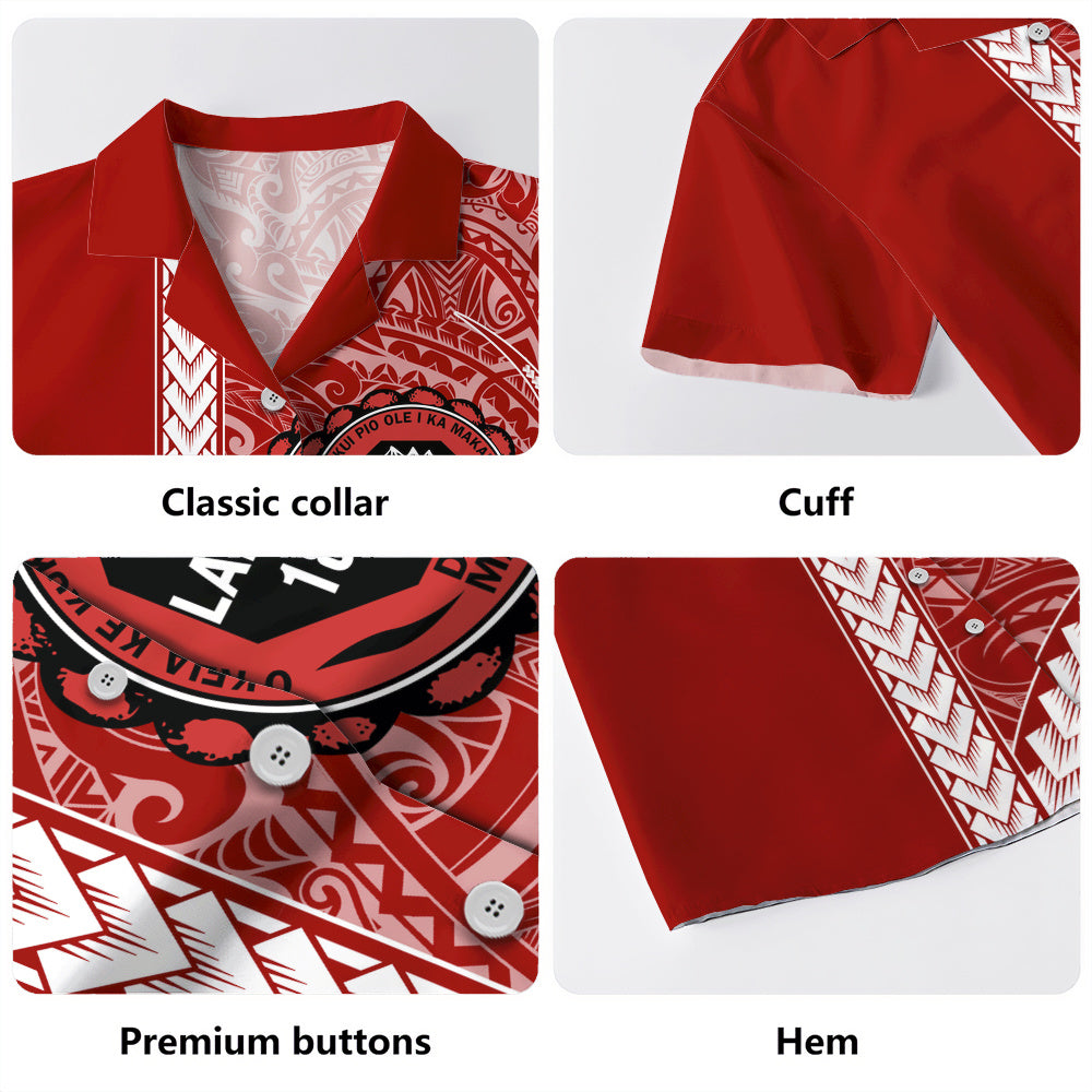 Lahainaluna High School Hawaiian Shirt Tribal Polynesian Pride Style