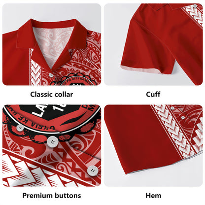 Lahainaluna High School Hawaiian Shirt Tribal Polynesian Pride Style