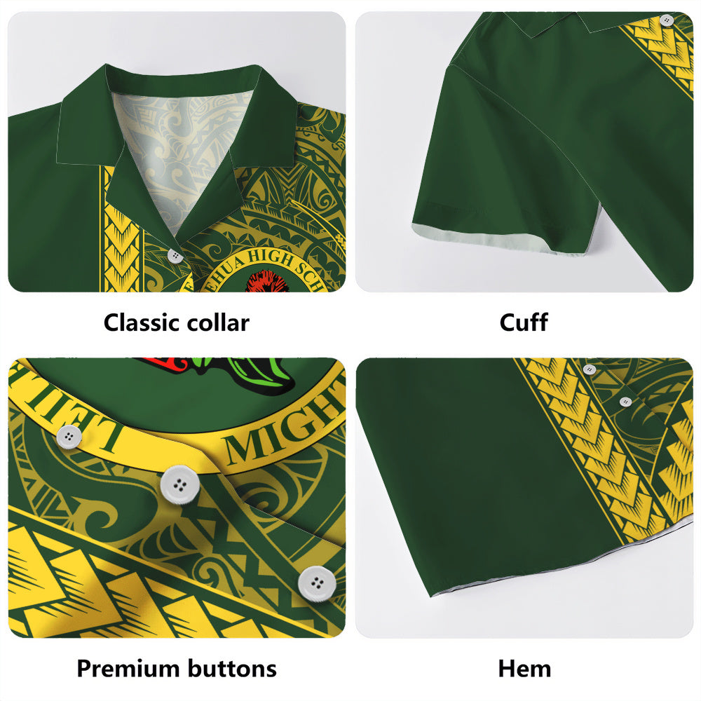Leilehua High School Hawaiian Shirt Tribal Polynesian Pride Style