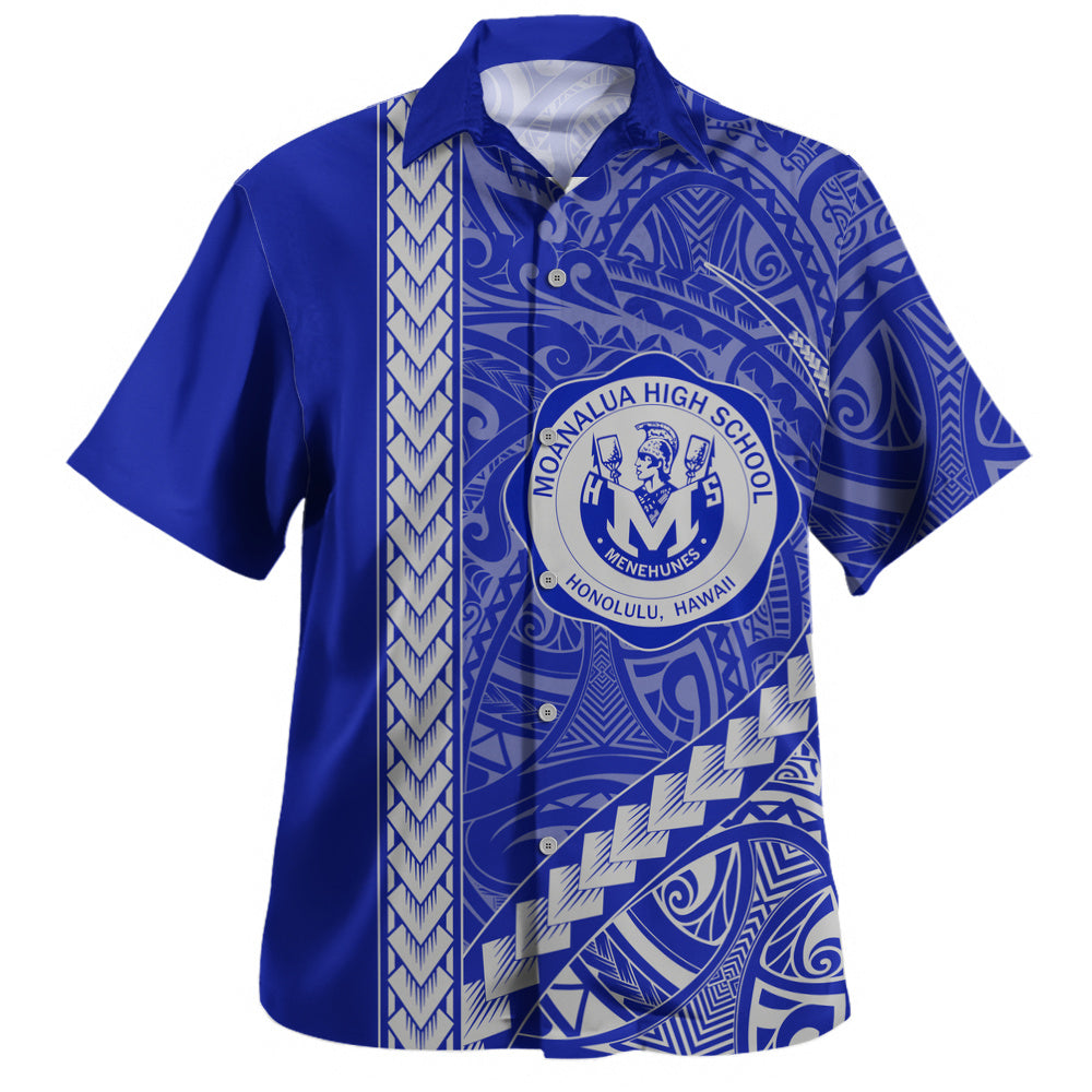 moanalua high school Hawaiian Shirt Tribal Polynesian Pride Style