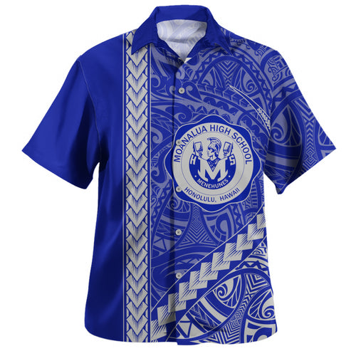 moanalua high school Hawaiian Shirt Tribal Polynesian Pride Style