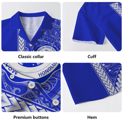 moanalua high school Hawaiian Shirt Tribal Polynesian Pride Style