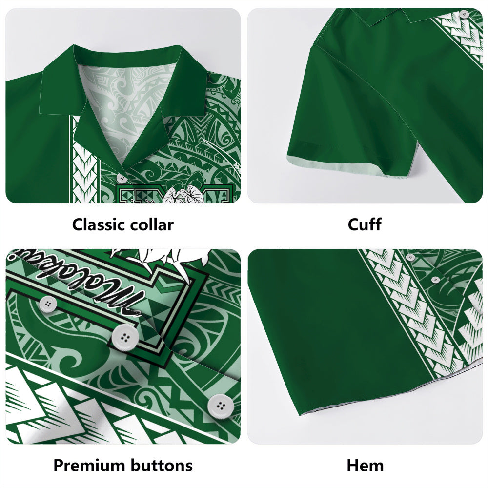 Molokaʻi High School Hawaiian Shirt Tribal Polynesian Pride Style