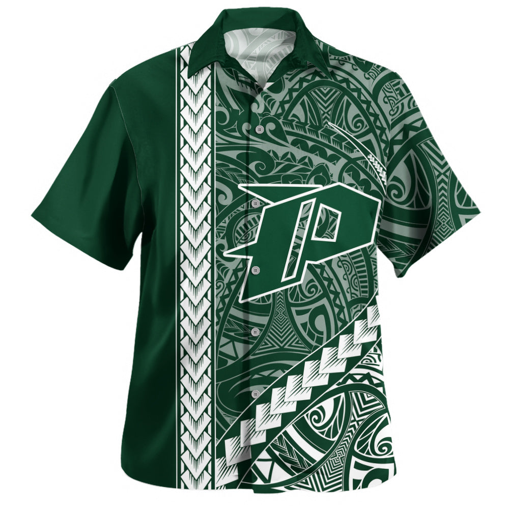 Pahoa High and Intermediate School Hawaiian Shirt Tribal Polynesian Pride Style