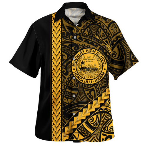 President William McKinley High School Hawaiian Shirt Tribal Polynesian Pride Style