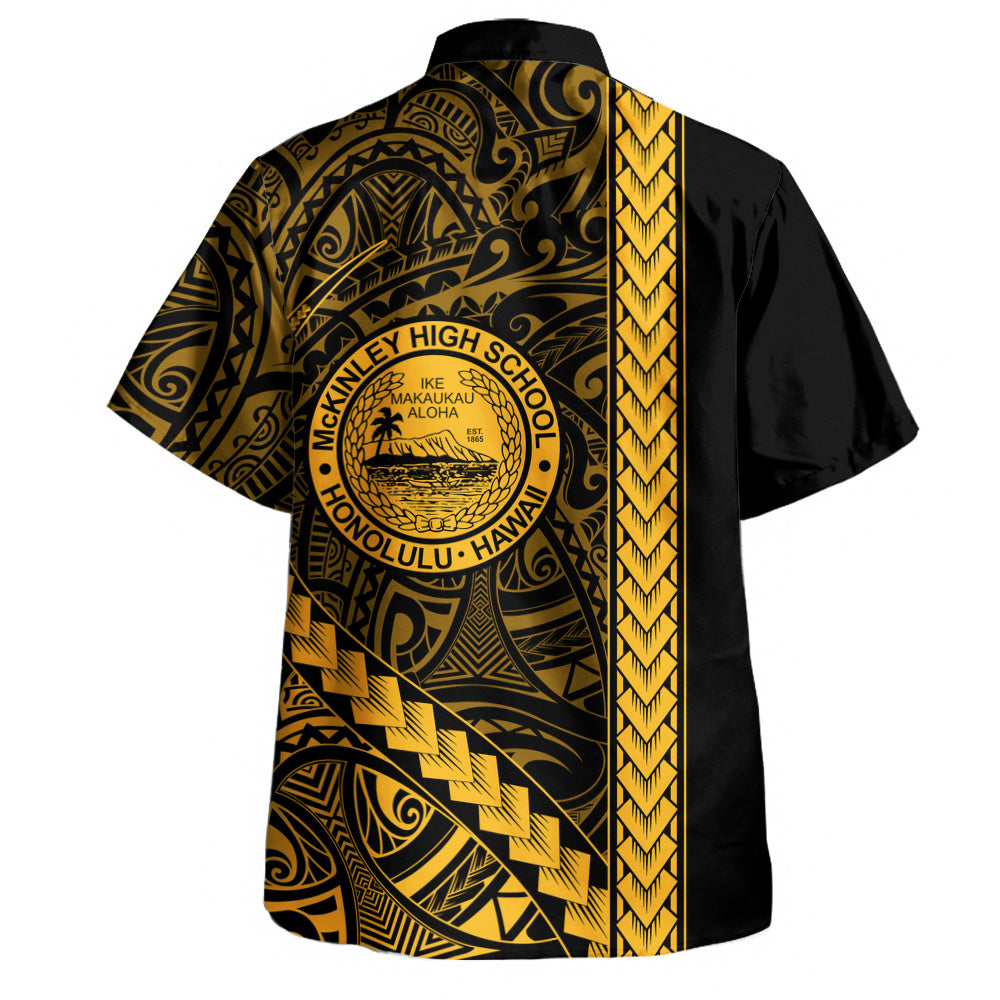 President William McKinley High School Hawaiian Shirt Tribal Polynesian Pride Style