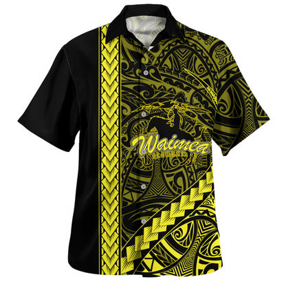 Waimea Elementary School Hawaiian Shirt Tribal Polynesian Pride Style