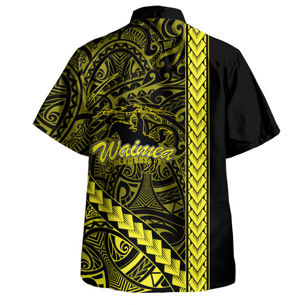 Waimea Elementary School Hawaiian Shirt Tribal Polynesian Pride Style